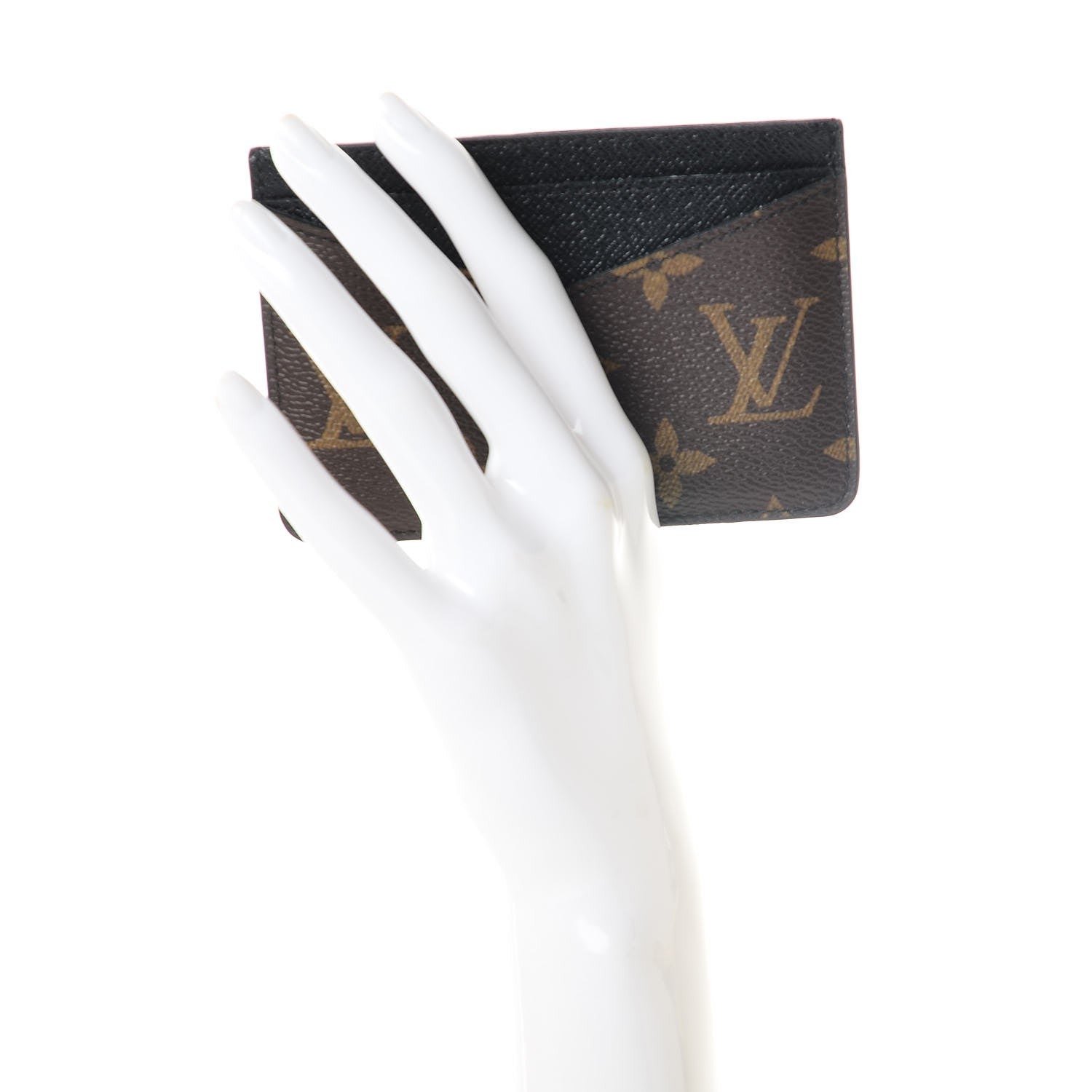 Louis Vuitton Monogram Macassar Neo Porte-Cartes Card Holder 2 of 9