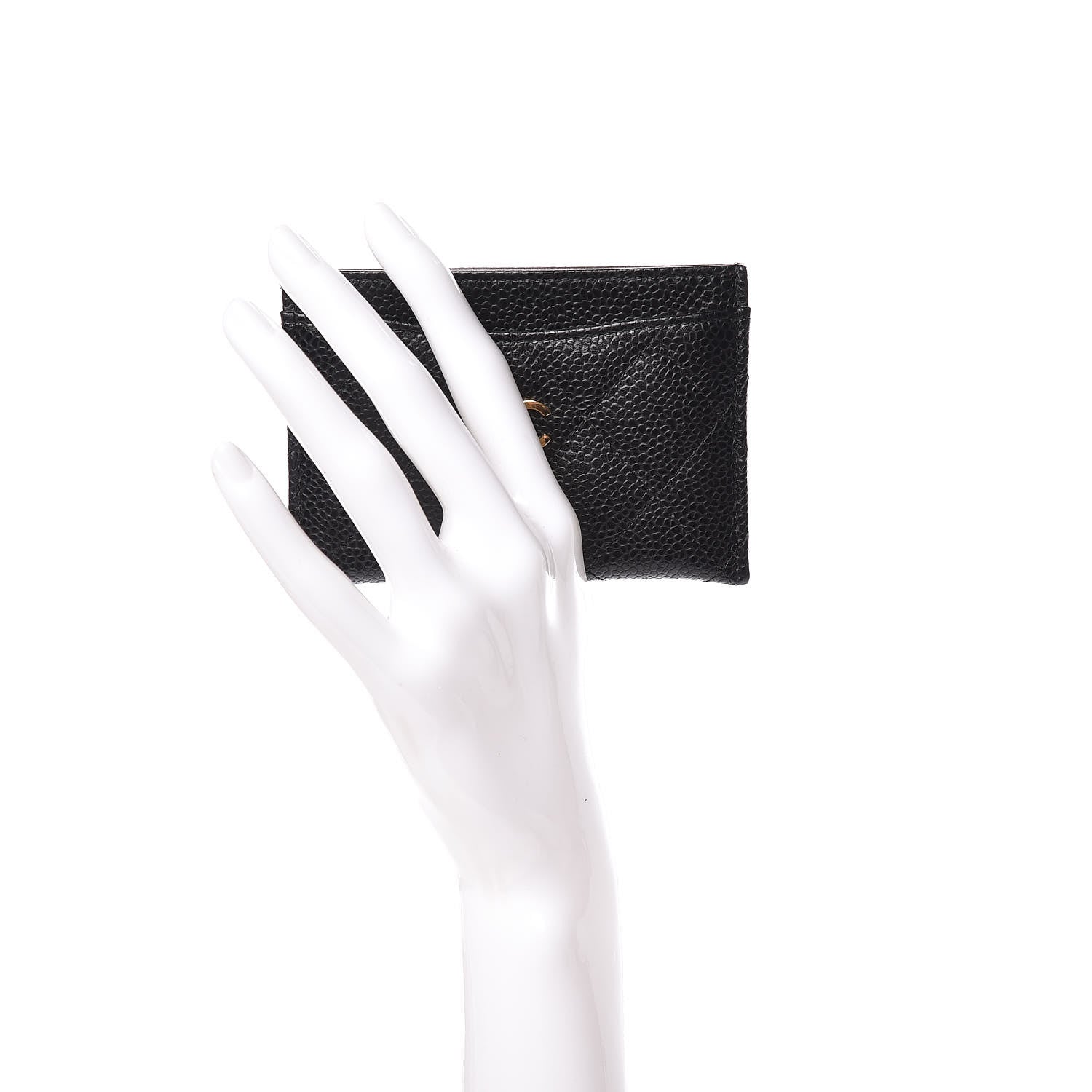 Chanel Caviar Quilted Card Holder Black 2 of 9