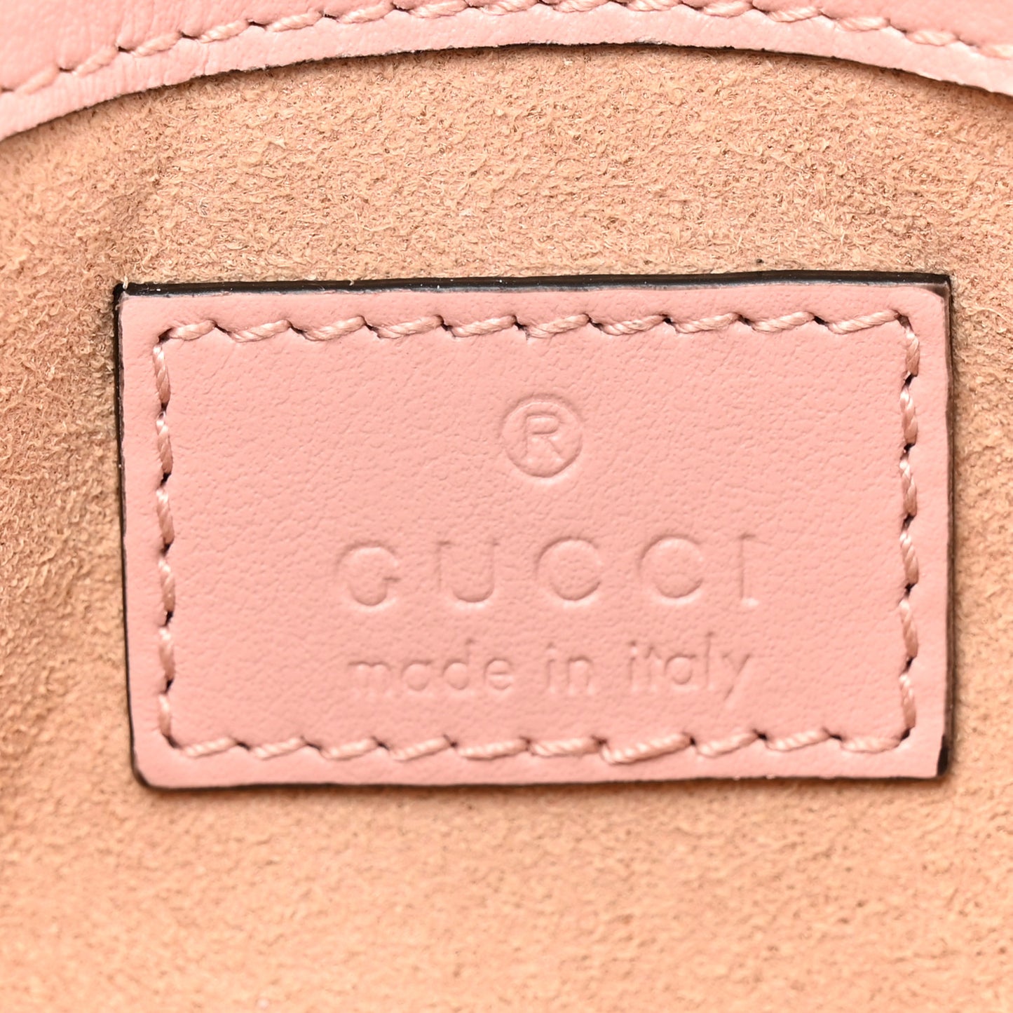 Calfskin Matelasse Monochrome GG Marmont Chain Belt Bag Perfect Pink