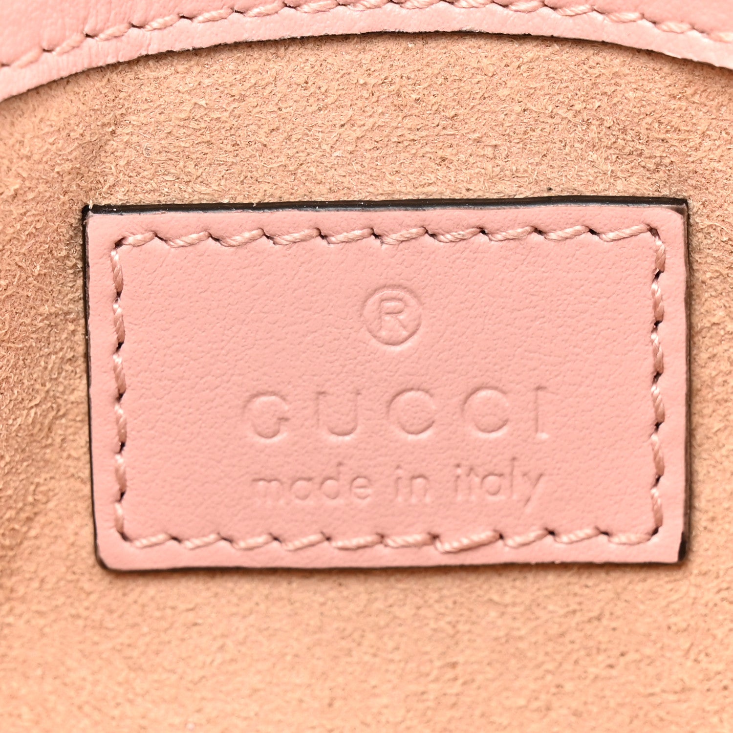 Gucci Calfskin Matelasse Monochrome GG Marmont Chain Belt Bag Perfect Pink 6 of 11