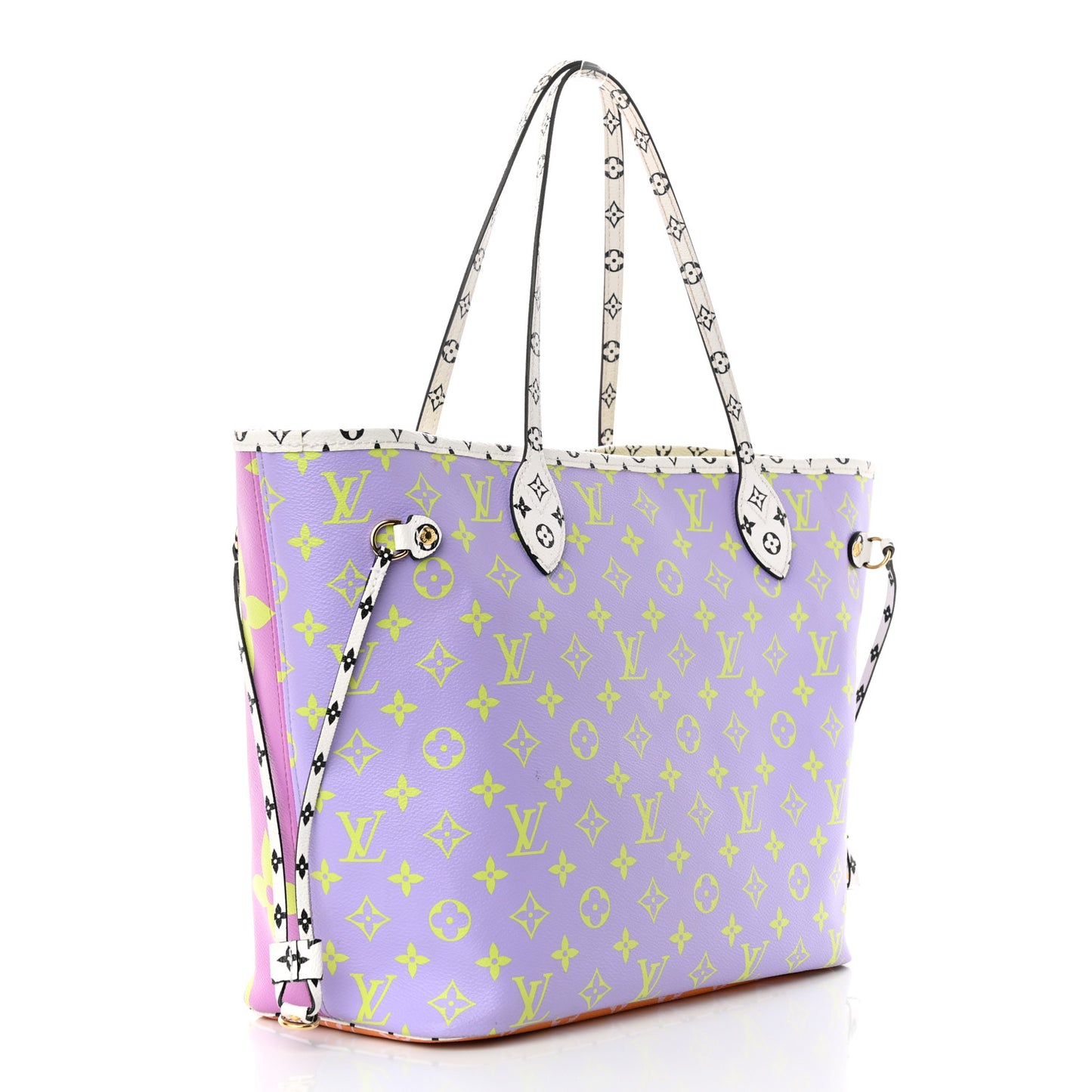 Monogram Giant Neverfull MM Pink Lilac