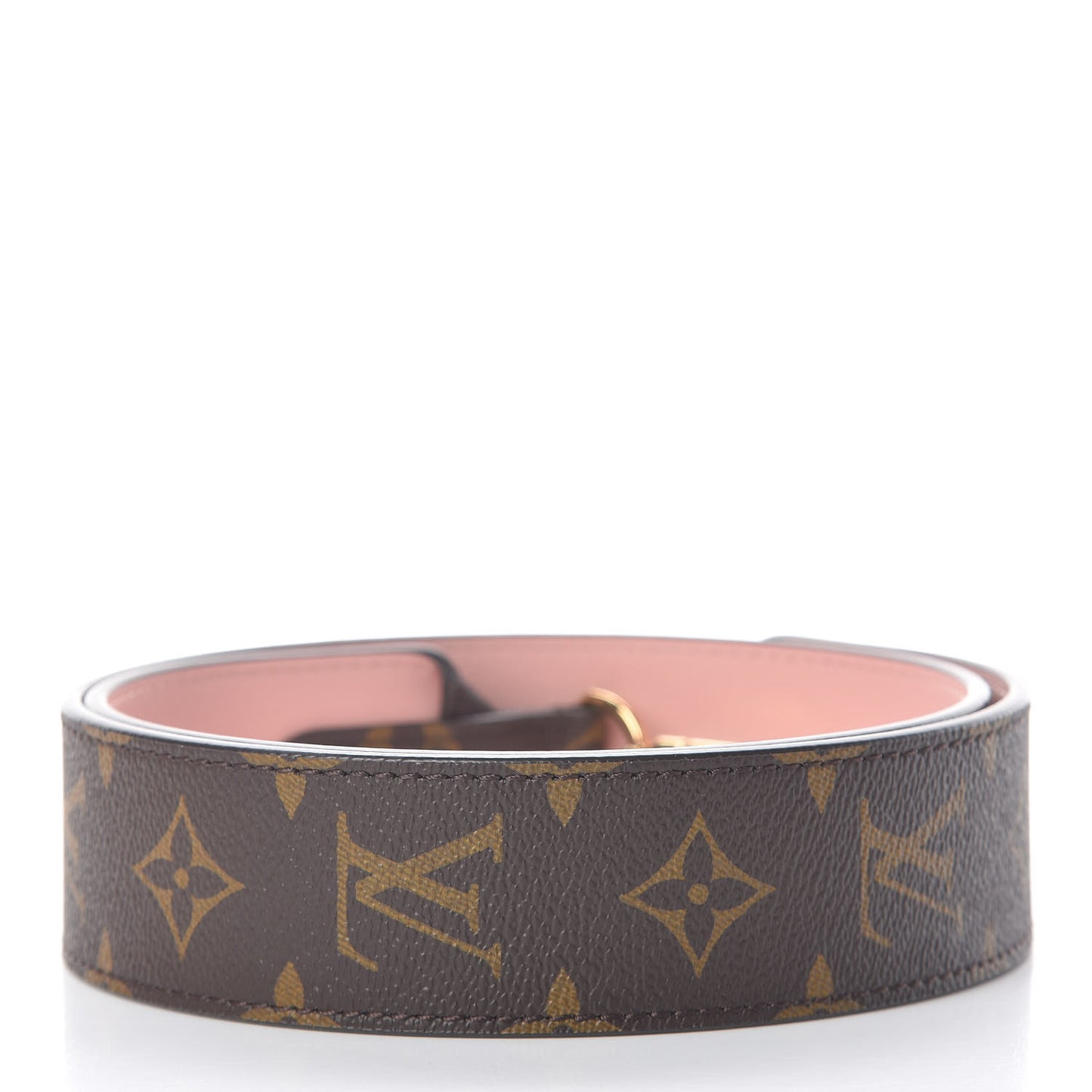 Monogram Bandouliere Shoulder Strap Rose Poudre