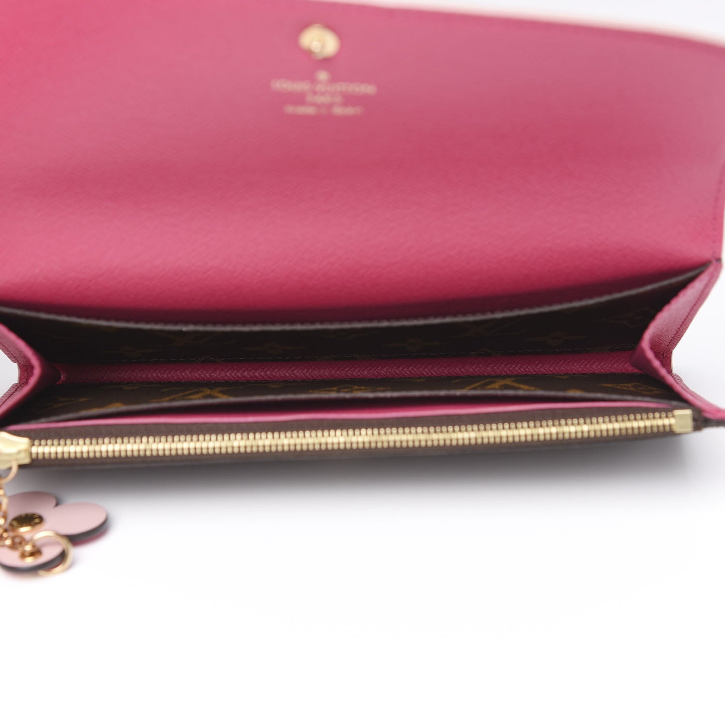 Monogram Bloom Flower Emilie Wallet