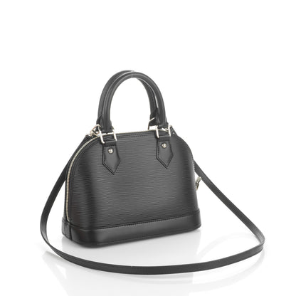 Louis Vuitton Epi Alma BB Black 3 of 7