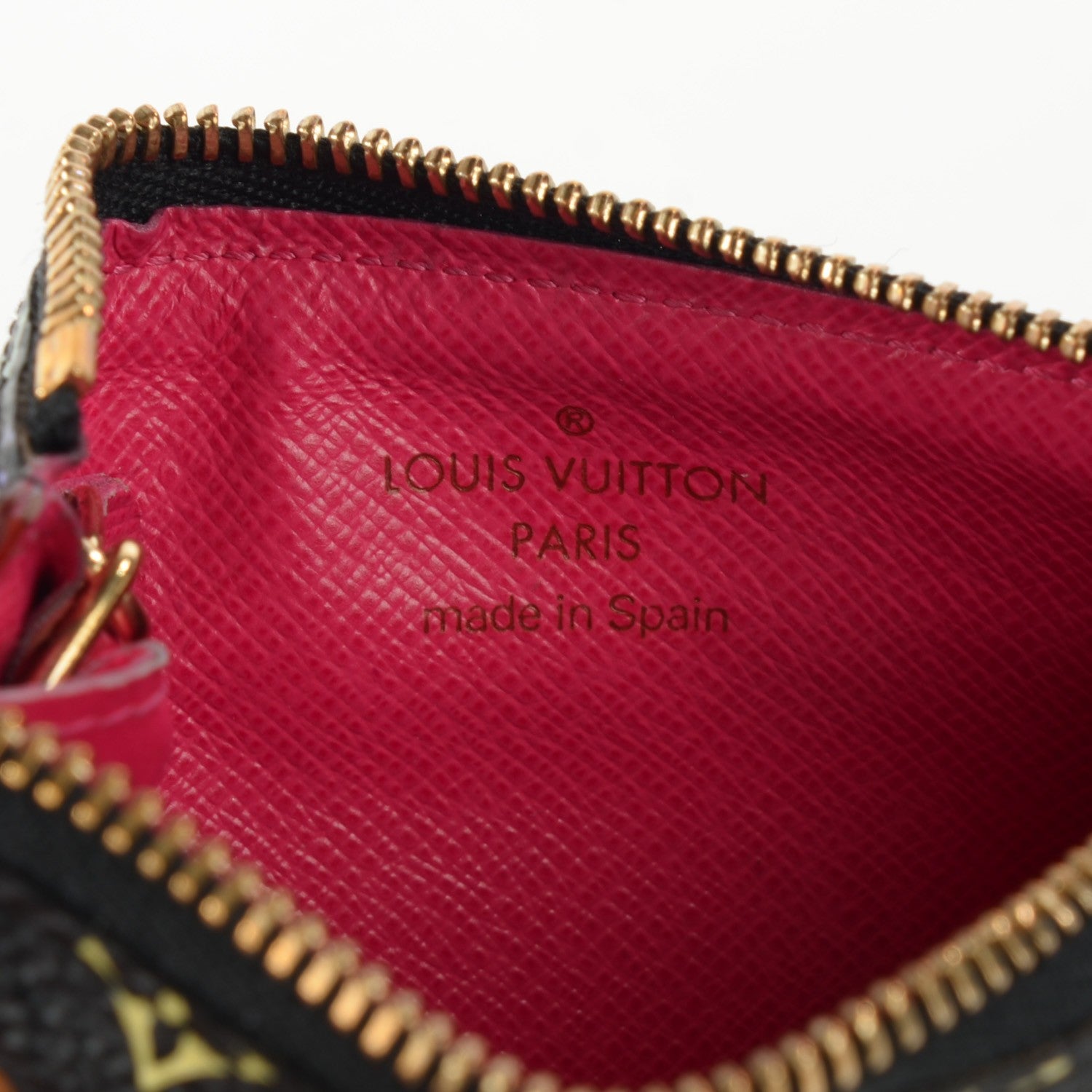 Louis Vuitton Monogram Multicolor Key Pouch Black Grenade 10 of 17