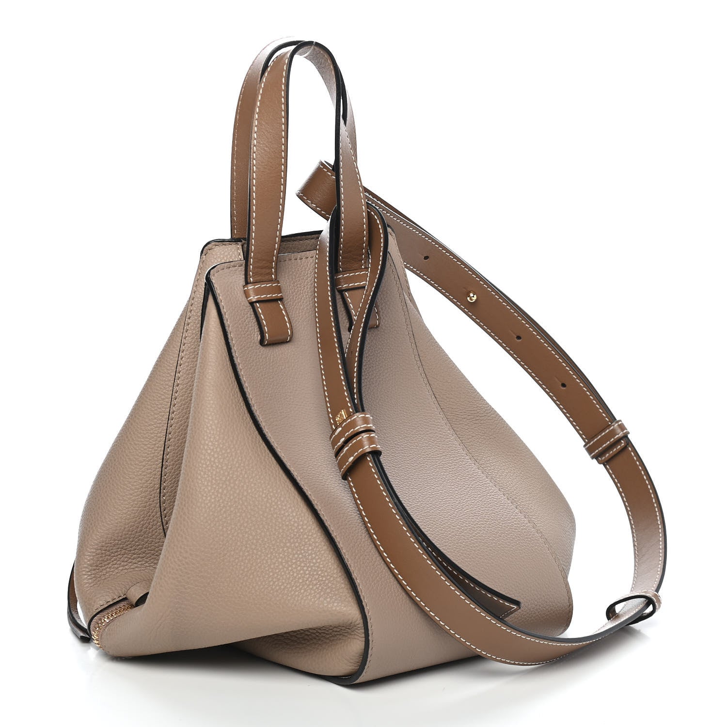 Loewe Calfskin Small Hammock Shoulder Bag Sand Mink 3 of 11