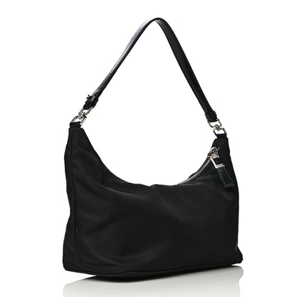 Prada Tessuto Nylon Pochette Bag Black 3 of 20