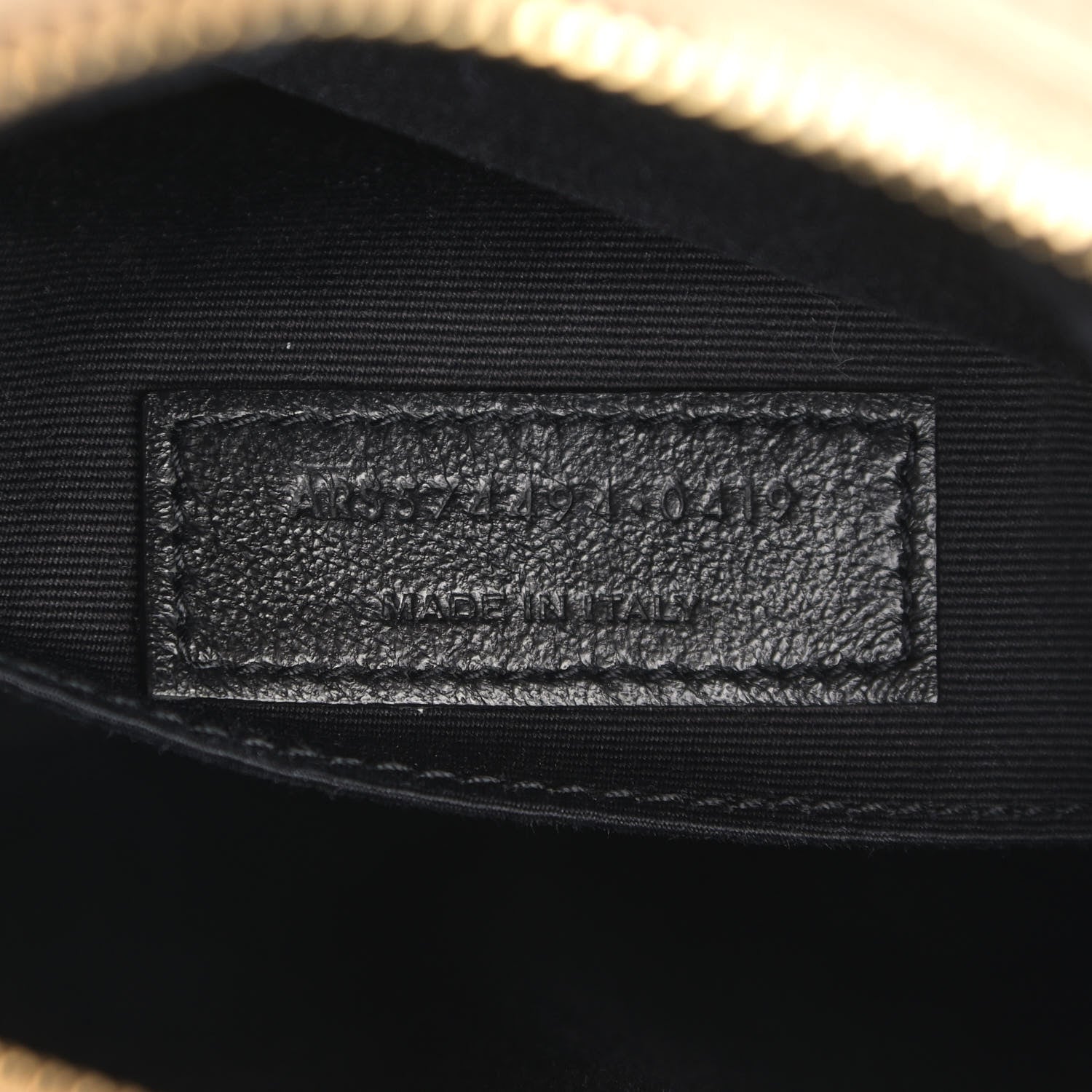 Saint Laurent Calfskin Matelasse Monogram Lou Camera Bag Dark Beige 7 of 9