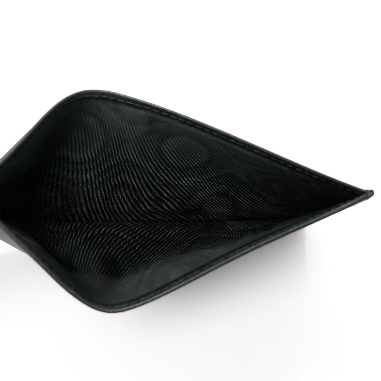 Christian Dior Lambskin Cannage Lady Dior Chain Wallet Black 10 of 14