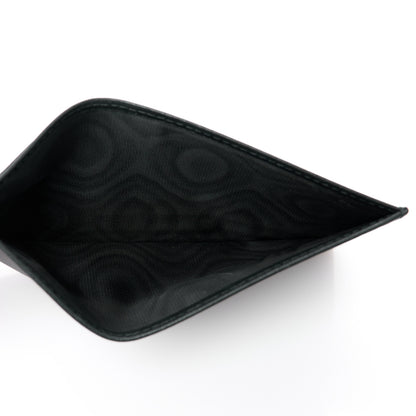 Christian Dior Lambskin Cannage Lady Dior Chain Wallet Black 10 of 14
