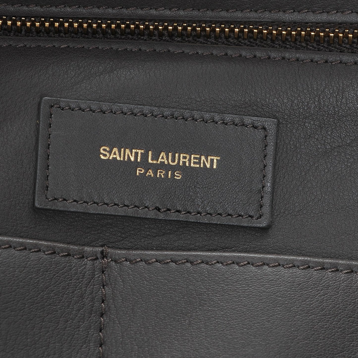 Calfskin Medium Classic Y Cabas Grey