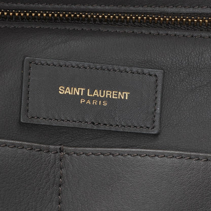 Saint Laurent Calfskin Medium Classic Y Cabas Grey 6 of 7