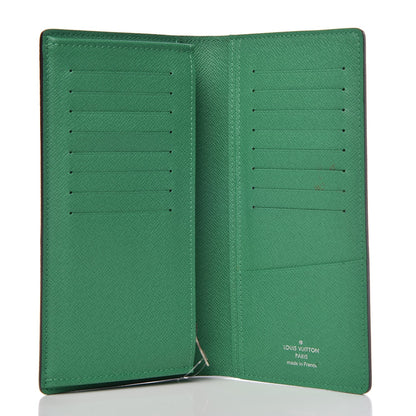 Louis Vuitton Taiga Brazza Wallet Toundra 6 of 8