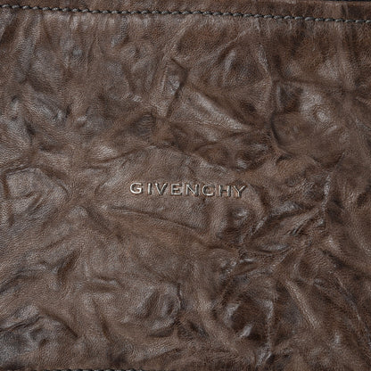 Givenchy Tumbled Sheepskin Small Pandora Charcoal 8 of 8