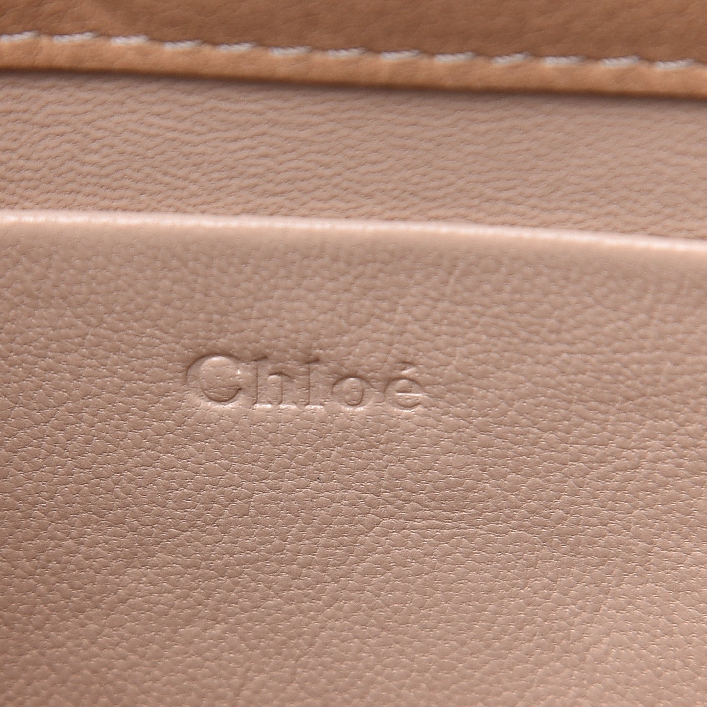 Calfskin Small Nile Bracelet Minaudiere Bag Biscotti Beige