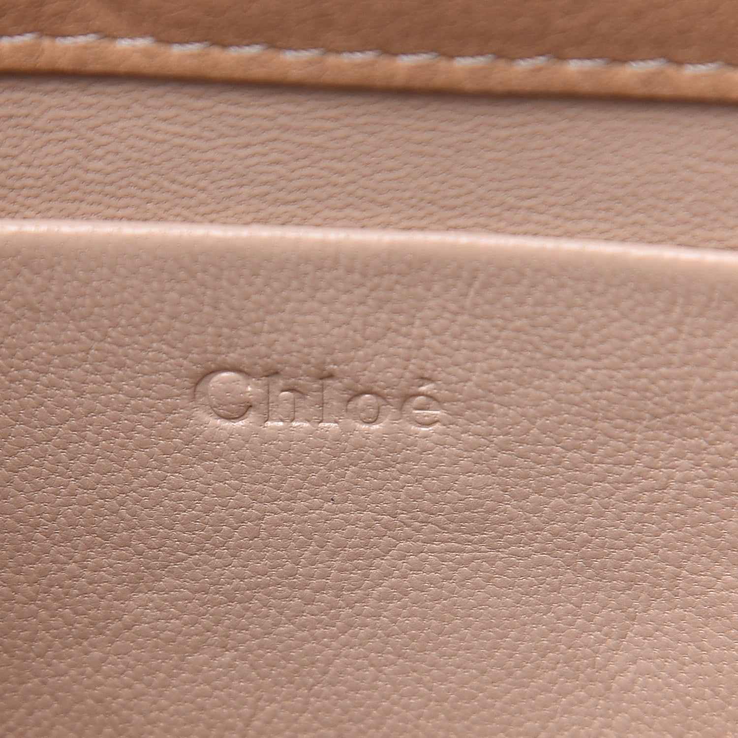 Chloe Calfskin Small Nile Bracelet Minaudiere Bag Biscotti Beige 6 of 14