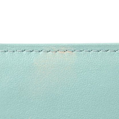 Chanel Lambskin Quilted Chanel 19 Flap Wallet Light Blue 12 of 14
