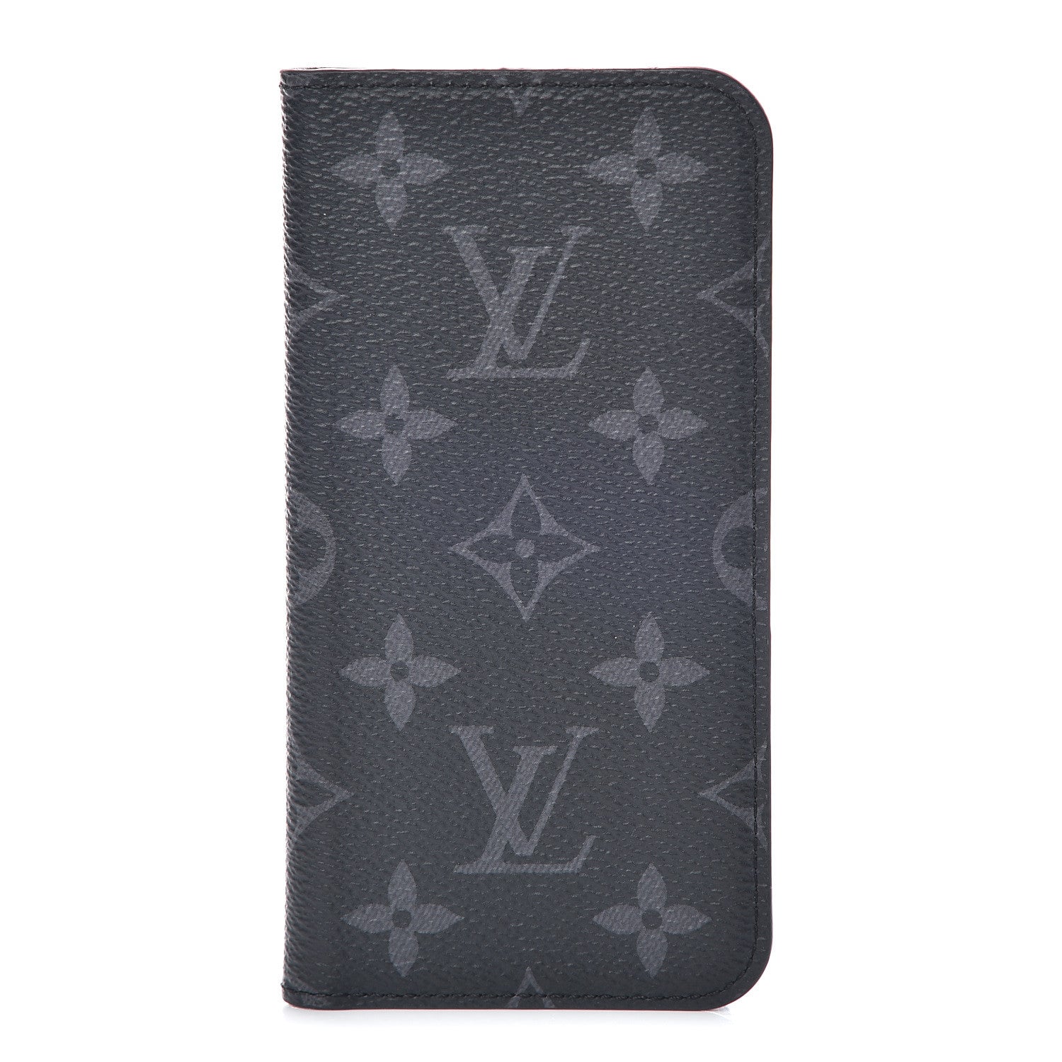 Louis Vuitton Monogram Eclipse iPhone X Folio Case 1 of 6