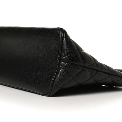 Chanel Caviar Quilted Medallion Tote Black 10 of 17