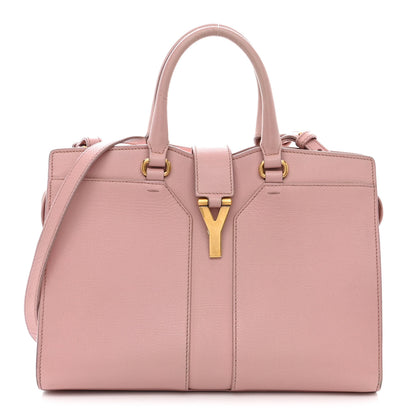 Saint Laurent Textured Calfskin Small Cabas ChYc Light Pink 1 of 21