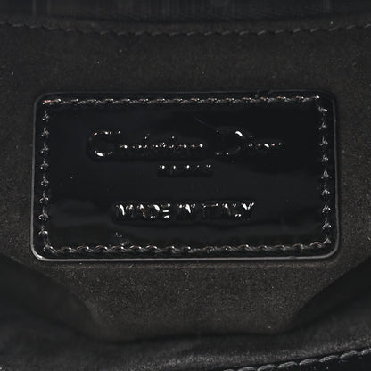 Christian Dior Ultraglossy Patent Cannage Small Lady Dior Black 6 of 11