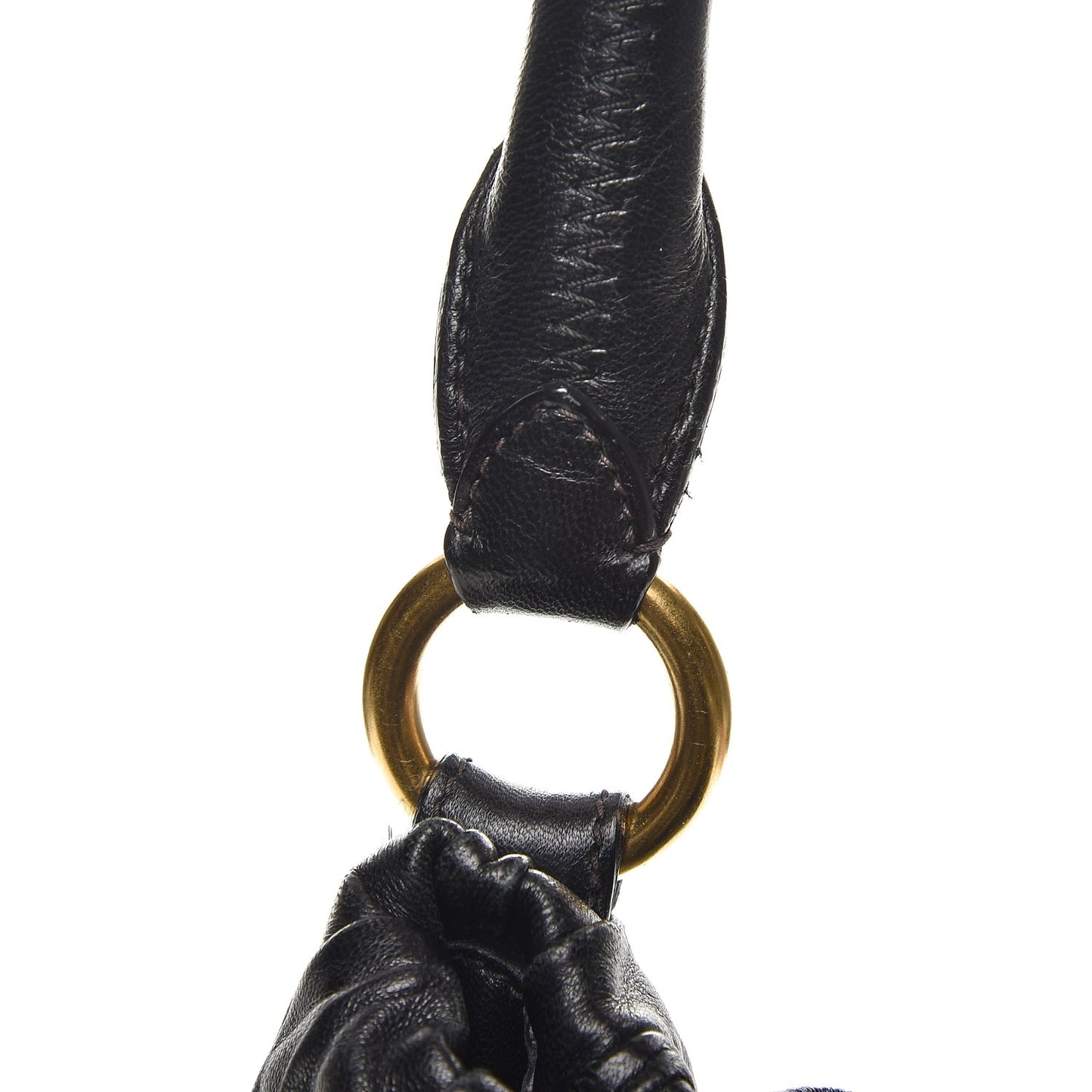 Nappa Gaufre Hobo Nero Black