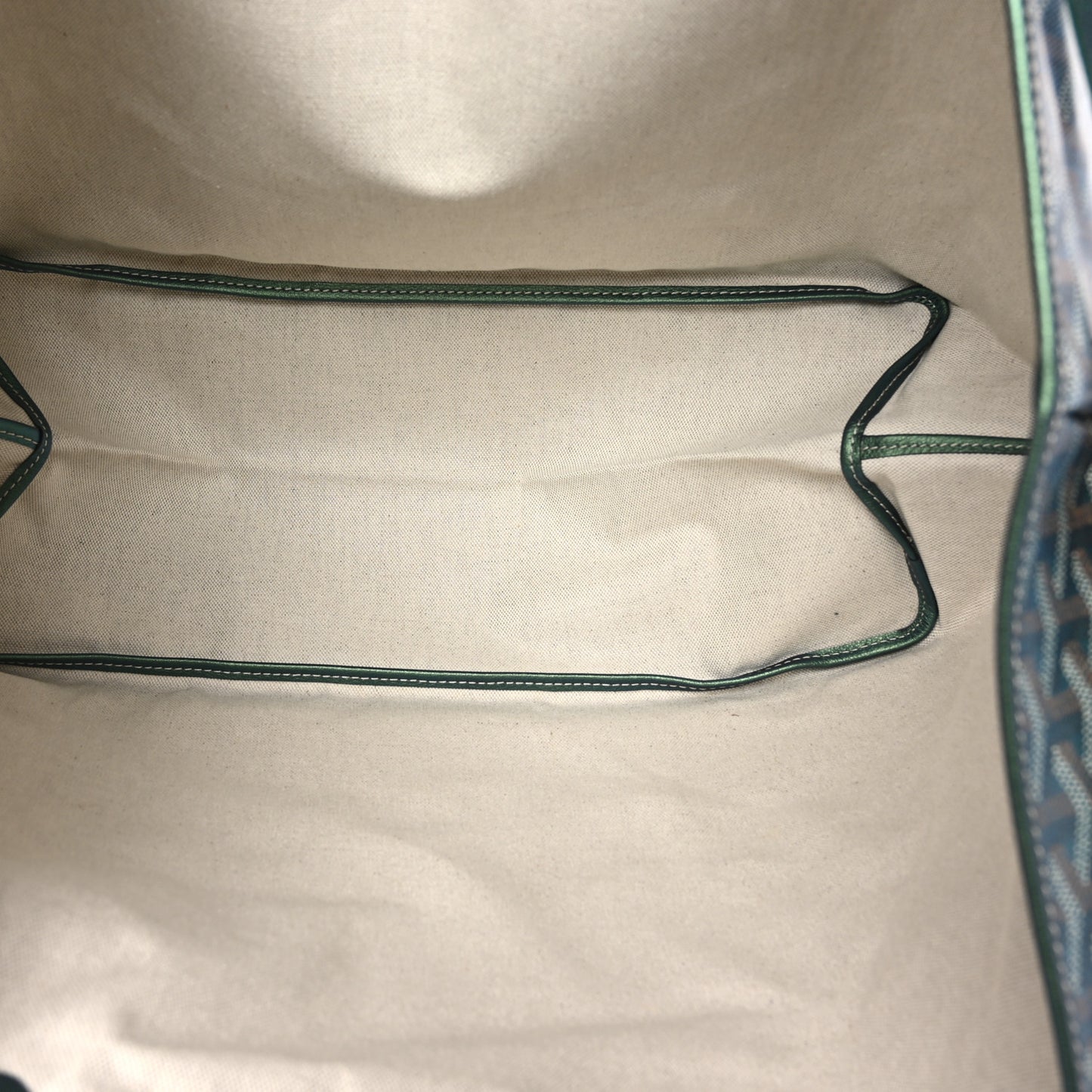 Iridescent Goyardine Saint Louis GM Pearly Green