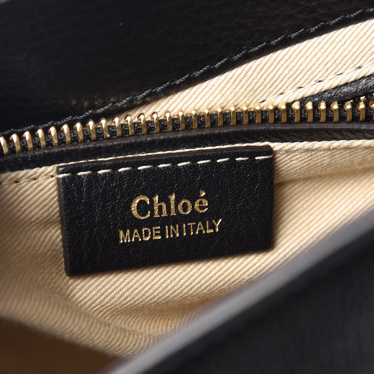 Chloe Suede Calfskin Small Faye Backpack Black 6 of 14