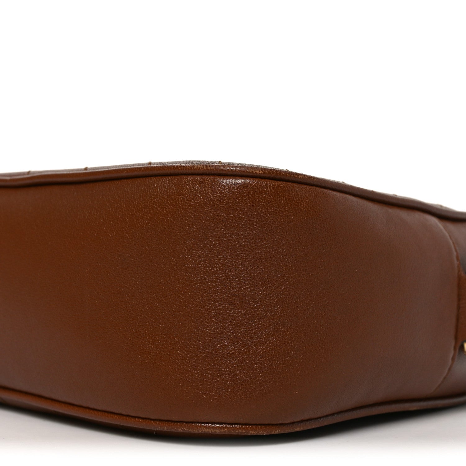 Gucci Sakai Be Green Calfskin Diagonal Stitched Small Blondie Shoulder Bag Cuir 10 of 11