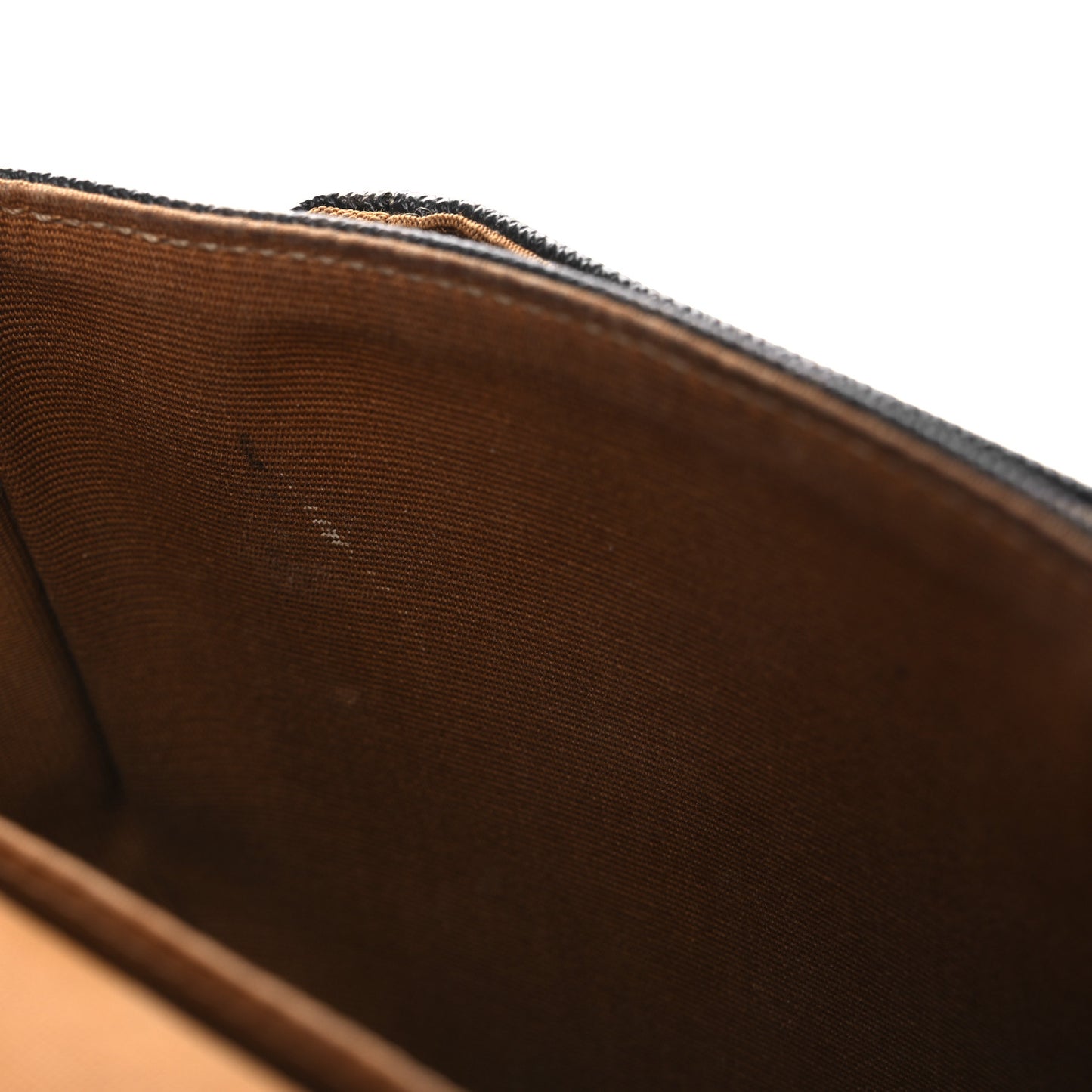 Triomphe Canvas Medium Folco Bag Tan