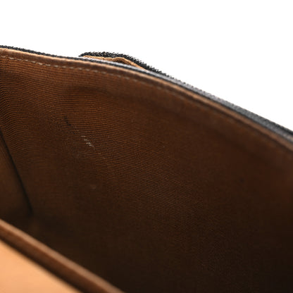 Celine Triomphe Canvas Medium Folco Bag Tan 13 of 17