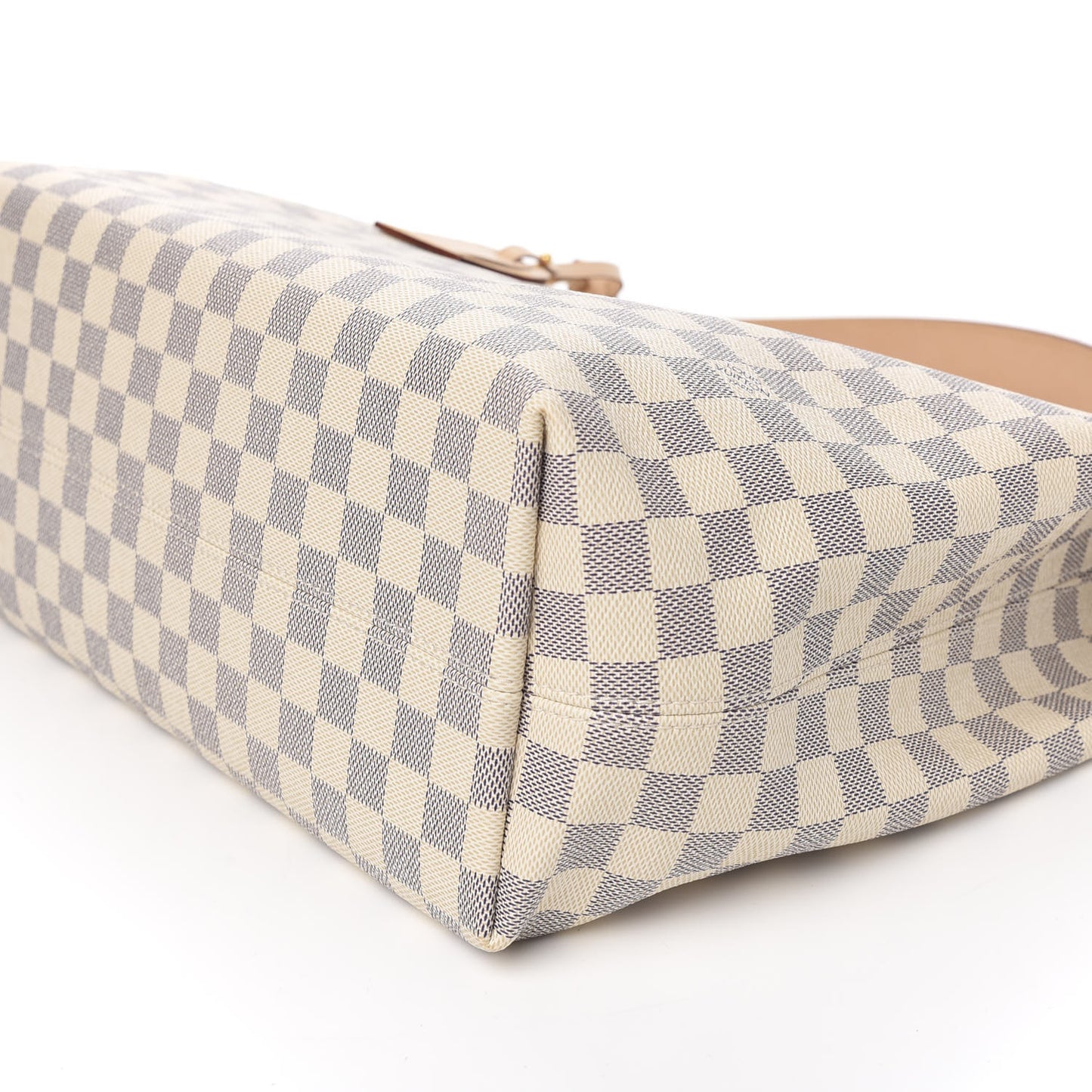 Damier Azur Graceful MM Rose Ballerine
