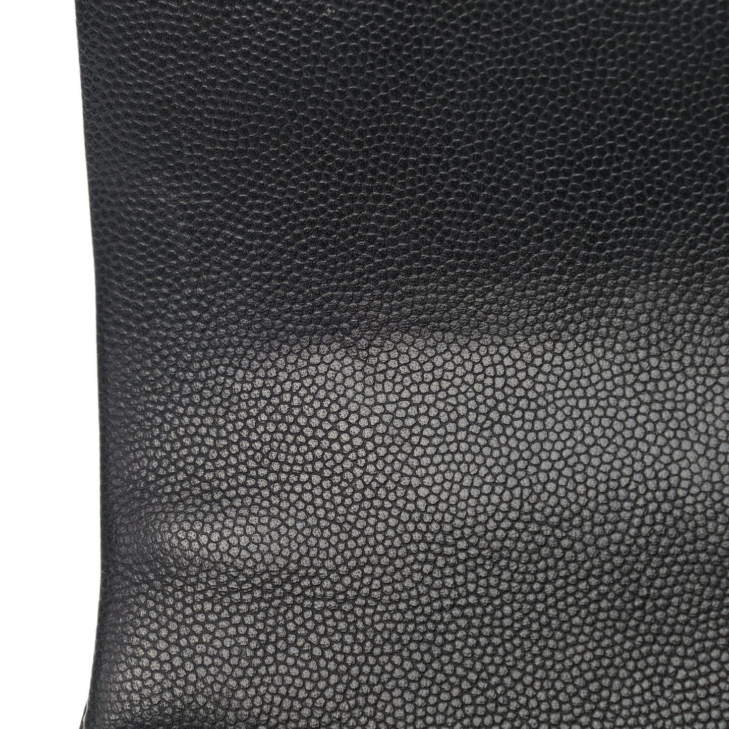 Caviar Quilted Small Coco Handle Flap Black