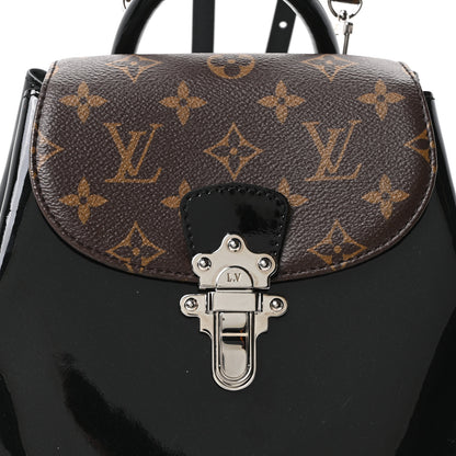 Louis Vuitton Patent Monogram Hot Springs Backpack Black 7 of 9