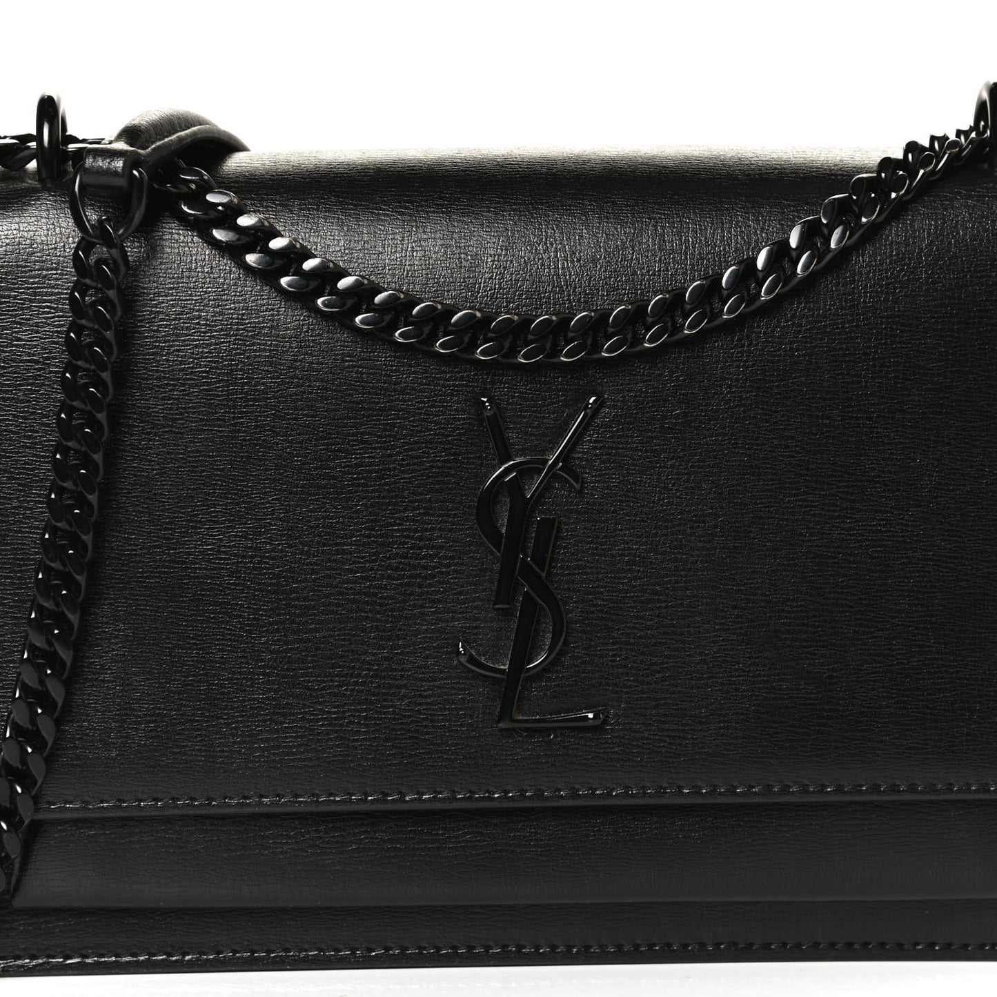 Calfskin Medium Monogram Sunset Black