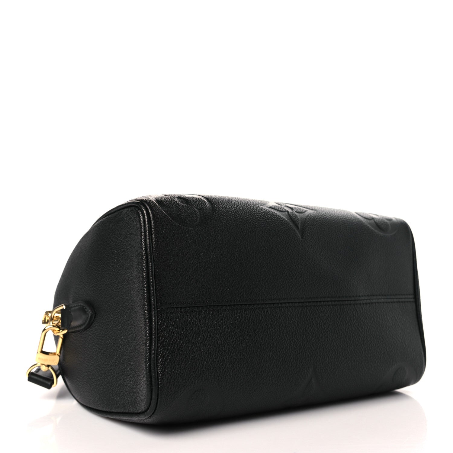 Louis Vuitton Empreinte Monogram Giant Speedy Bandouliere 25 Black 4 of 8