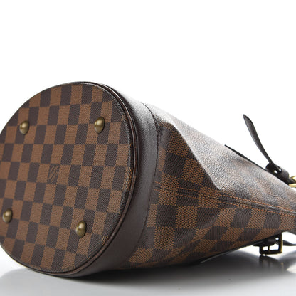 Louis Vuitton Damier Ebene Marais Bucket 23 7 of 9