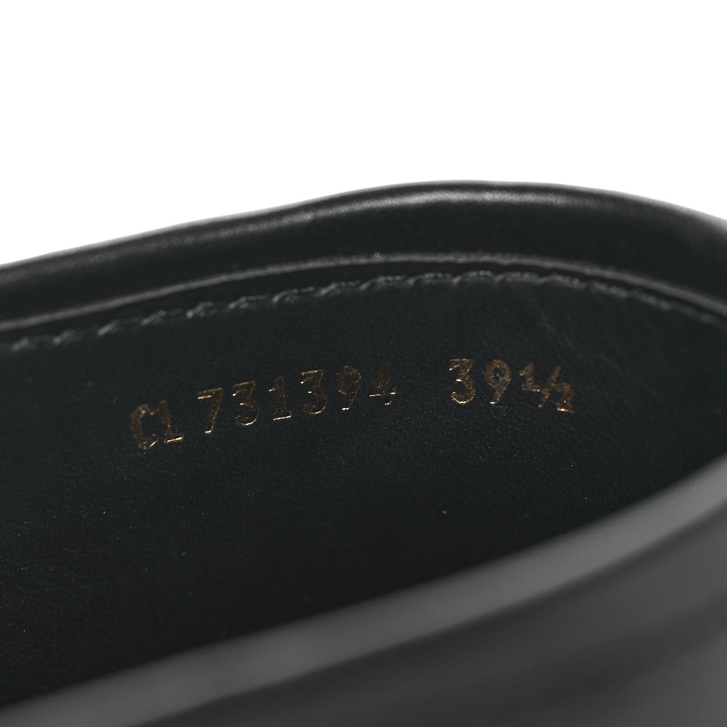 Smooth Calfskin Camoy Clogs 39.5 Black