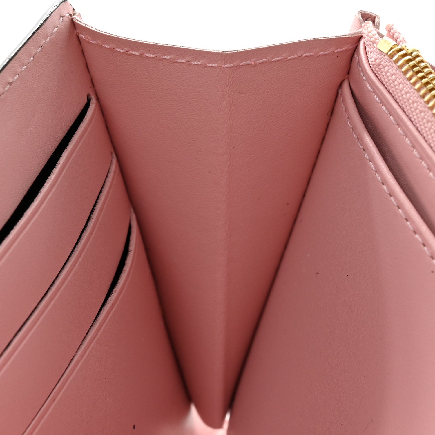 Louis Vuitton Vernis Sarah Wallet NM Rose Ballerine 13 of 15