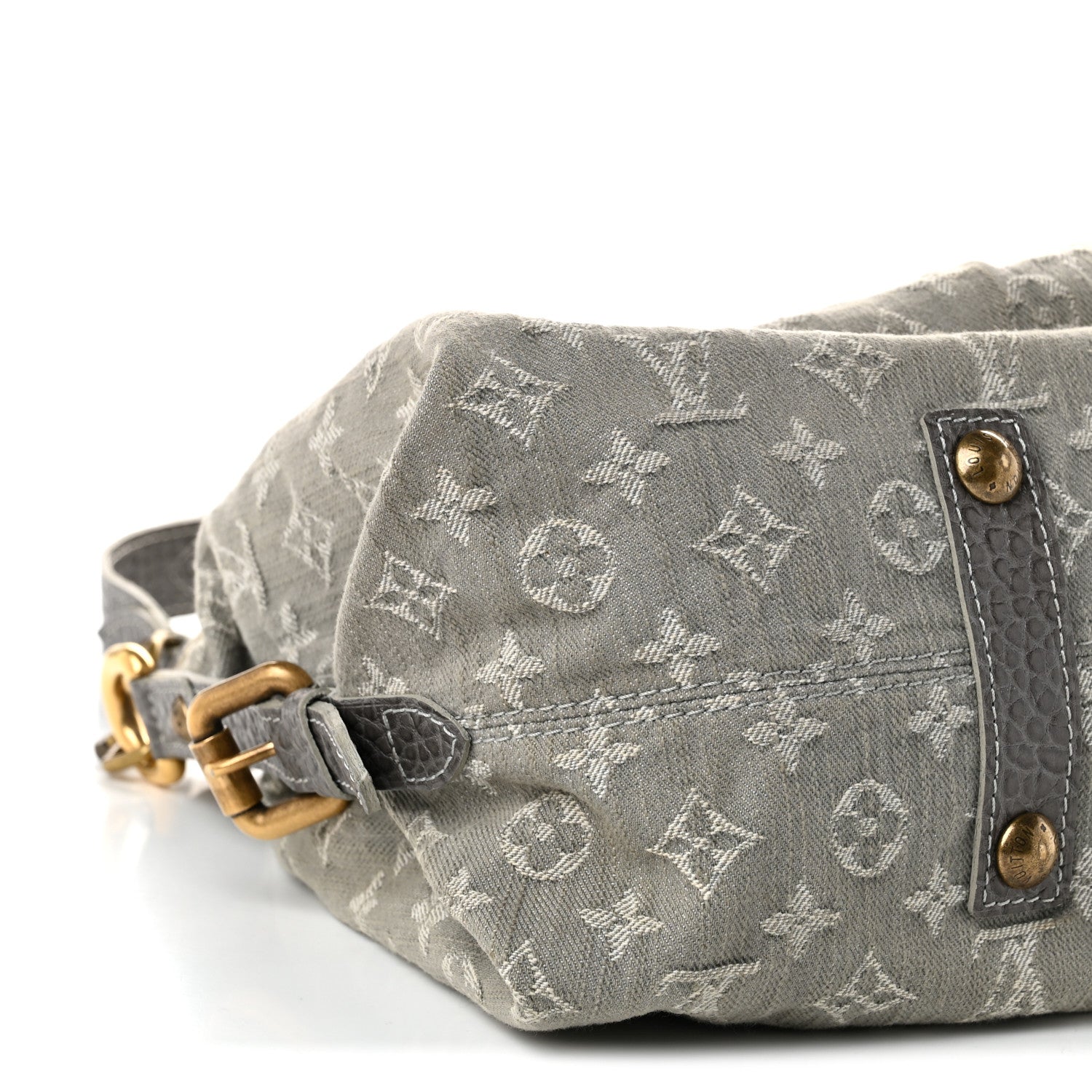 Louis Vuitton Denim Neo Cabby MM Grey 7 of 8