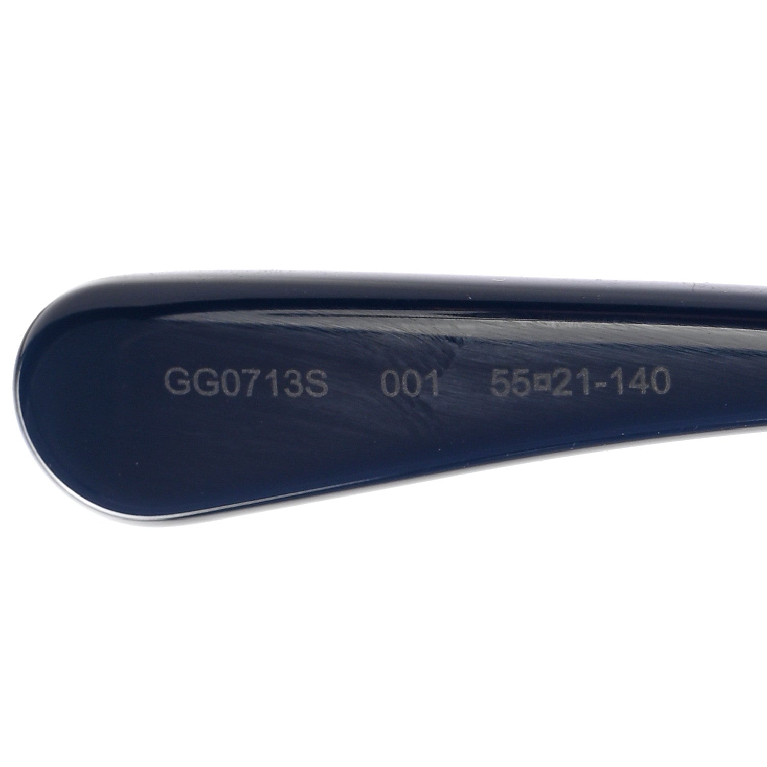 Gucci Acetate Square GG Web Sunglasses GG0713S Black 6 of 9