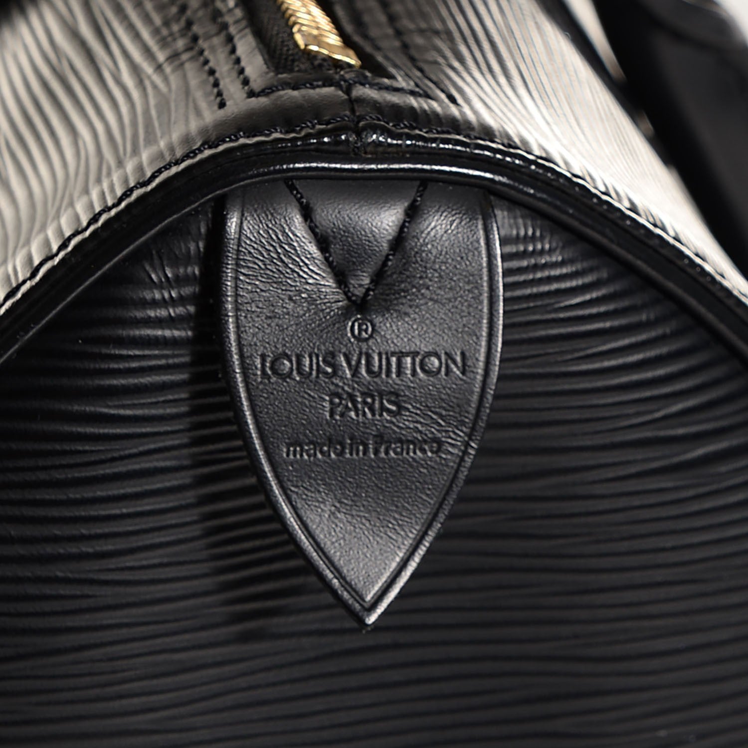 Louis Vuitton Epi Speedy 25 Black 6 of 7