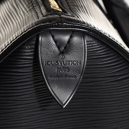 Louis Vuitton Epi Speedy 25 Black 6 of 7
