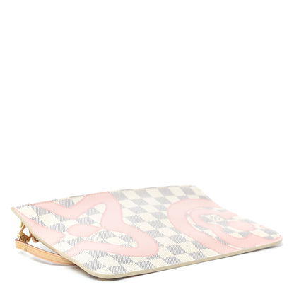Louis Vuitton Damier Azur Tahitienne Neverfull MM GM Pochette 4 of 6