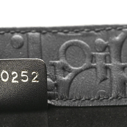 Christian Dior Oblique Calfskin Embossed Large Book Tote Black 7 of 10