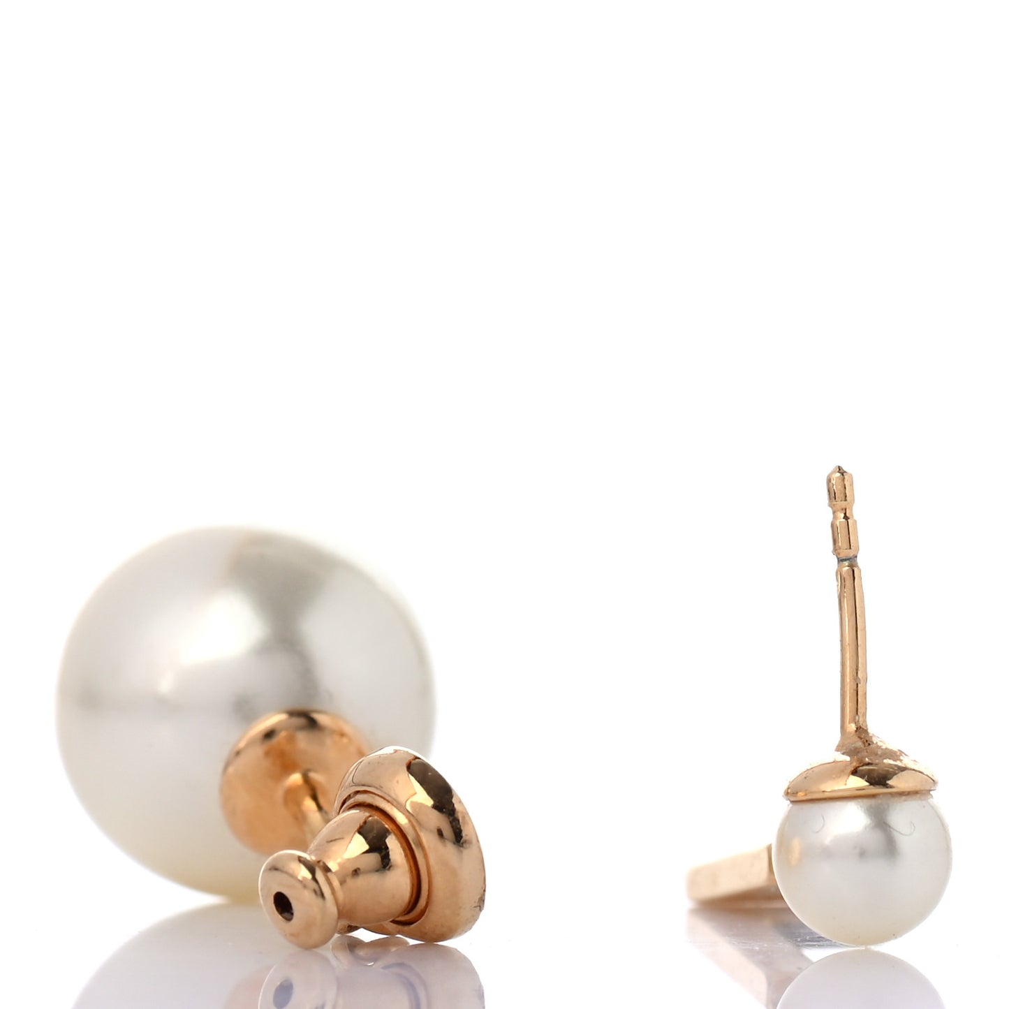 Pearl My ABCDior L Tribale Earring Gold