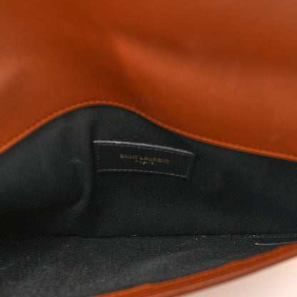 Saint Laurent Canvas Uptown Pouch Natural Beige Brick 5 of 8