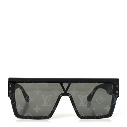 Louis Vuitton Acetate Monogram Waimea Z1583W Sunglasses Black 2 of 7