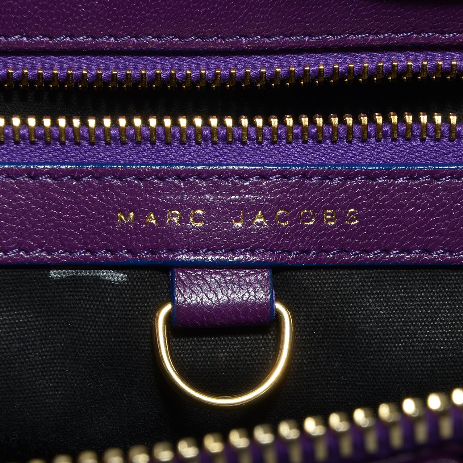 Marc Jacobs Leather Stardust Cecilia Purple 6 of 10
