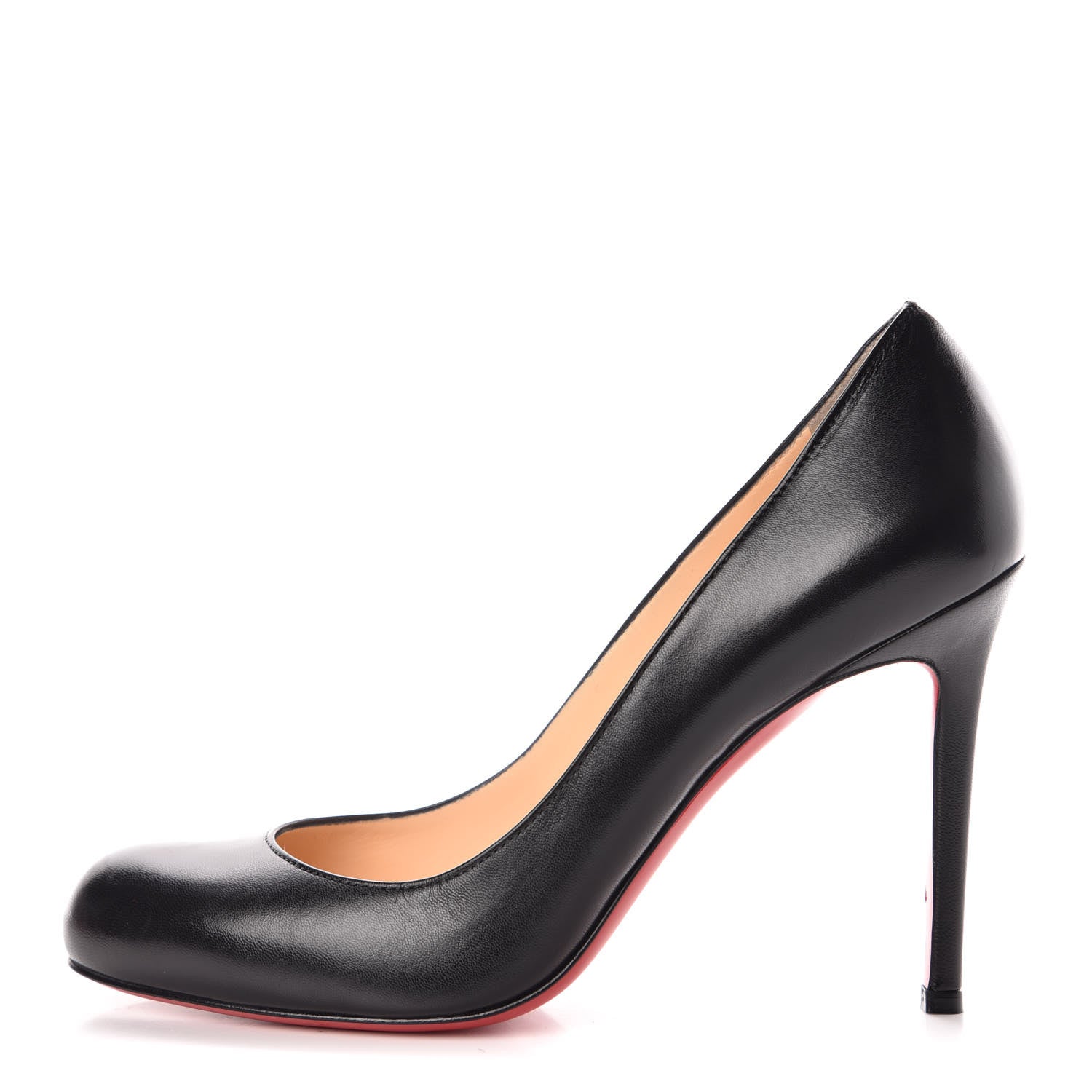 Christian Louboutin Kid Simple 100 Pumps 39 Black 1 of 7